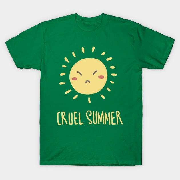 Angry Sun cute T-Shirt by owhalesumi